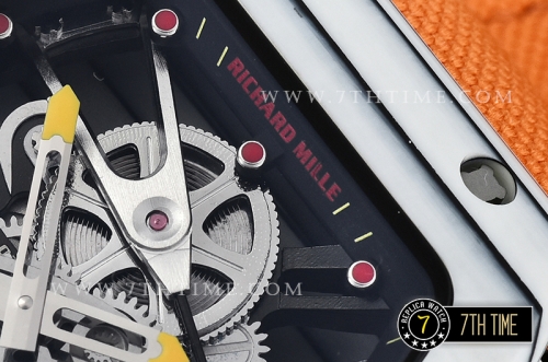Richard Mille RM27-02 Rafael Nadal Tourb Qtz FC/NY Black Miyota Mod Black Inner Bezel Rehaut