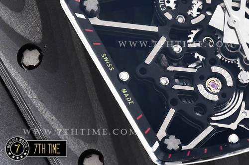 Richard Mille RM035-01 Rafael Nadal Black FC/VRU Blk/Red Miyota Mod