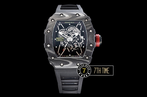 Richard Mille RM035-01 Rafael Nadal Black FC/VRU Blk/Red Miyota Mod