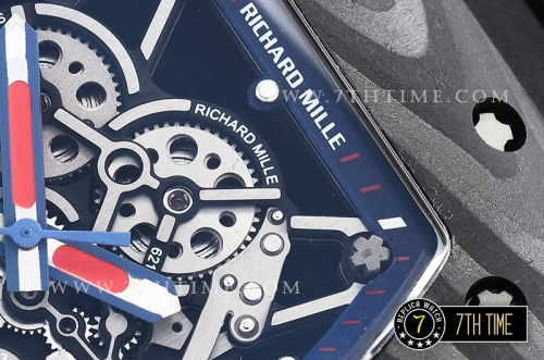 Richard Mille RM035-01 Rafael Nadal Black FC/VRU Blk/Blue Miyota Mod