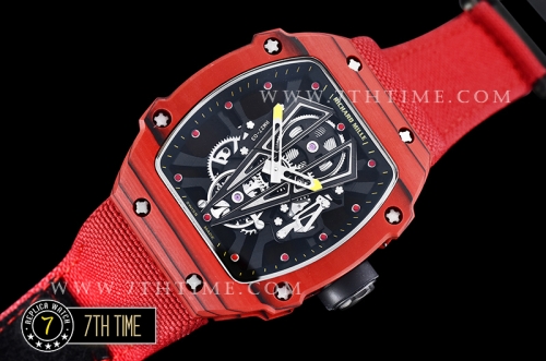 Richard Mille RM027-03 Rafael Nadal Red FC/VRU Blk/Blk C Miyota Mod