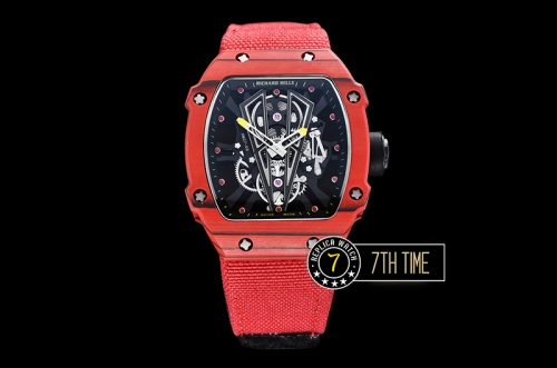 Richard Mille RM027-03 Rafael Nadal Red FC/VRU Blk/Blk C Miyota Mod