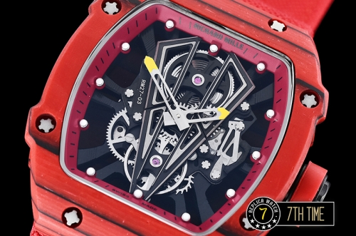 Richard Mille RM027-03 Rafael Nadal Red FC/VRU Blk/Red C Miyota Mod