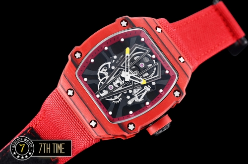 Richard Mille RM027-03 Rafael Nadal Red FC/VRU Blk/Red C Miyota Mod