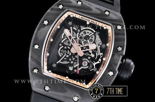 Richard Mille RM055 Bubba Watson FC/VRU Black/Rose Custom Mod