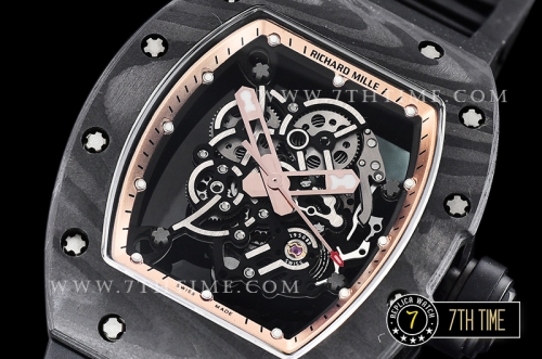 Richard Mille RM055 Bubba Watson FC/VRU Black/Rose Custom Mod