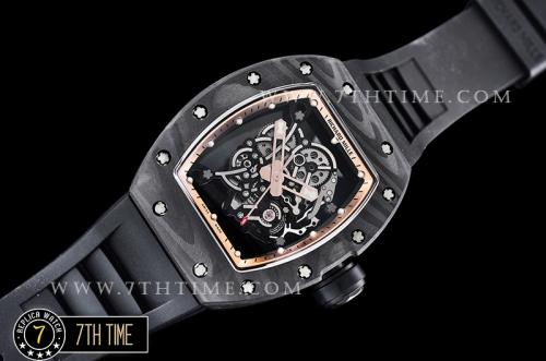 Richard Mille RM055 Bubba Watson FC/VRU Black/Rose Custom Mod