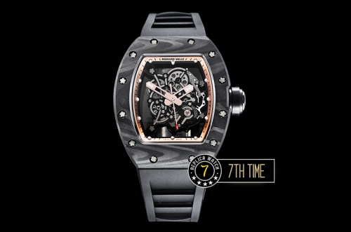 Richard Mille RM055 Bubba Watson FC/VRU Black/Rose Custom Mod