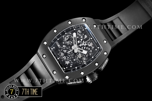 Richard Mille RM011 Felipe Massa LE PVD/VRU Blk/Blk A7750