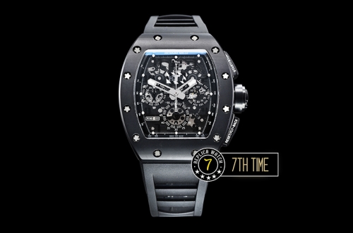 Richard Mille RM011 Felipe Massa LE PVD/VRU Blk/Blk A7750