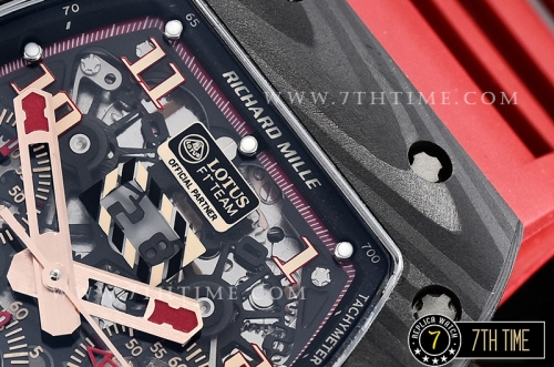 Richard Mille RM011 R.Gros Jean LE FC/PVD/VRU Skele Blk A7750 Mod