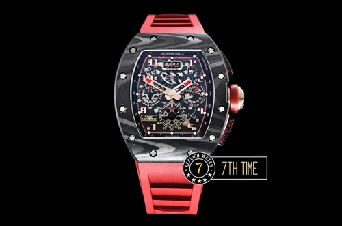 Richard Mille RM011 R.Gros Jean LE FC/PVD/VRU Skele Blk A7750 Mod