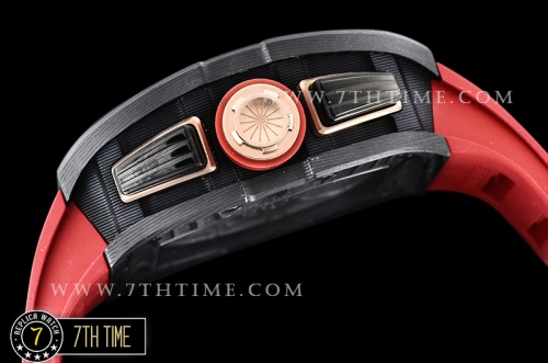 Richard Mille RM011 R.Gros Jean LE FC/PVD/VRU Skele Blk A7750 Mod