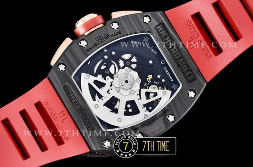 Richard Mille RM011 R.Gros Jean LE FC/RG/VRU Skele Black A7750 Mod