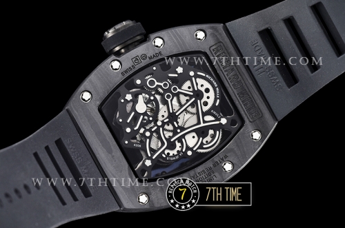 Richard Mille RM055 Bubba Watson FC/RU Skeleton White MY9015 Mod