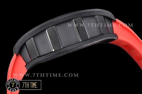 Richard Mille RM055 Bubba Watson FC/RU Skeleton Red MY9015 Mod