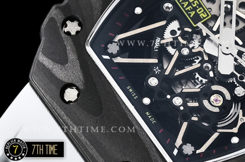 Richard Mille RM035-02 Rafael Nadal FC/RU Skeleton Black MY8215 Mod