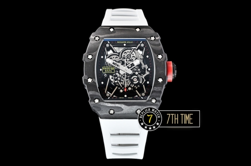 Richard Mille RM035-02 Rafael Nadal FC/RU Skeleton Black MY8215 Mod
