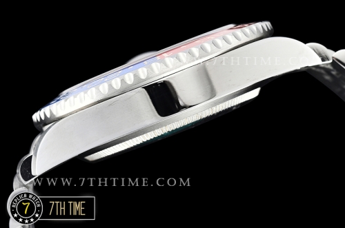 GMT Master II 126710 Pepsi Jubilee SS/SS Black Dial Gold Plated A2836