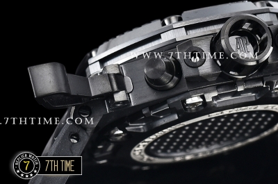 Royal Oak Offshore Survivor Ltd CER/DLC/RU Black Checkered Dial A3126 Mod
