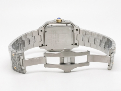 Santos 40mm Dia Dia/Dia/YG Red/Dia-Rm TWF MY8215