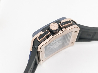 Square Bang Unico 42mm CER RG/RU Blue Ske BBF A1280