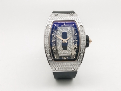 RM07-01 Crested Diam SS/RU Blk/Blk Skele ZF CRMA2