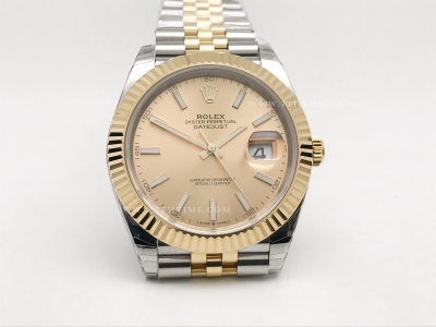 DJ2 41mm 126333 Jub Flt 904L YG/SS Gld/Stk EWE A3235