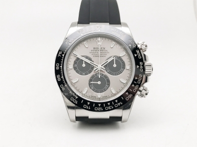 Daytona 116519 V2 904L Wt SS/RU Grey/Stk VSF DD4130