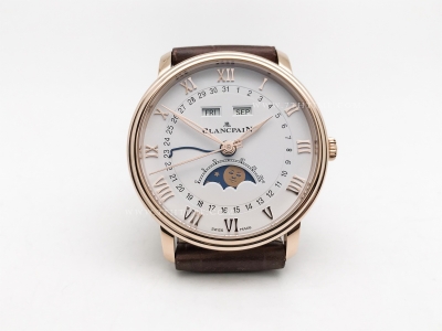 Villeret Complications 6654 3642 55B RG/LE White/Rmn APSF A6654