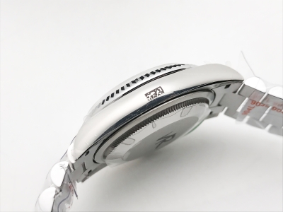 DayDate 36mm Wt 904L Flt SS/SS Grey/Rm QF VR3255