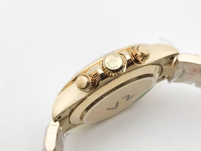 Daytona 116508 904L YG/YG Met/Stk QF V3 SH4130