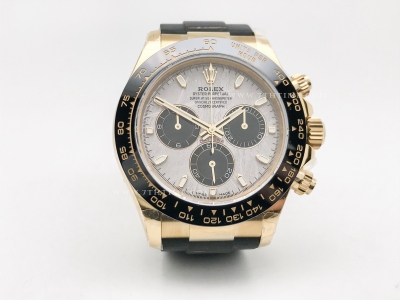 Daytona 116518 Wt YG/RU Met/Blk/Stk QF V11 SH4130