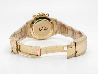 Daytona 116508 904L YG/YG Blk/Gold/Stk QF V3 SH4130