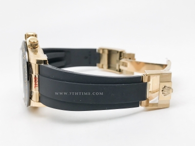 Daytona 116518 Wt YG/RU Blk/Stk QF V11 SH4130