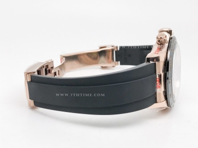 Daytona 116515 Wt RG/RU Met/Blk/Stk QF V11 SH4130