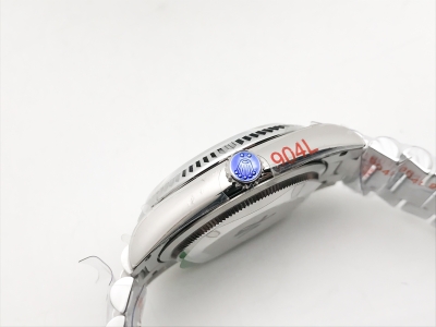 DayDate 36mm Wt 904L Flt SS/SS I-Blue/Dia QF VR3255