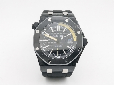 Royal Oak Diver 15706 FC/RU Blk APSF A3120