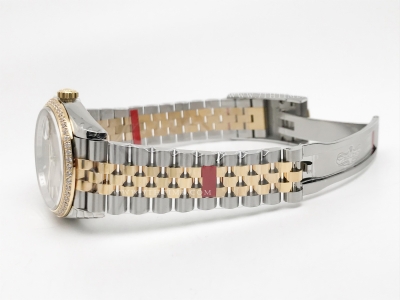 DJ 36mm Jub Dia 904L YG/SS P-Gold/Stk VSF VS3235