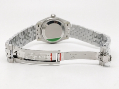 DateJust 278274 Midsize 31mm Jub Flt SS/SS Blue/Rm THB A2671