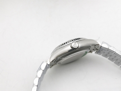 DateJust 278274 Midsize 31mm Jub Flt SS/SS Blk/Rm THB A2671