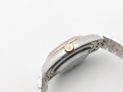 DJ 36mm Jub Dia 904L RG/SS P-Silv/Dia VSF VS3235