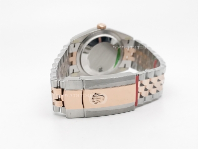 DJ 36mm Jub Dia 904L RG/SS P-Silv/Dia VSF VS3235