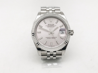 DateJust 278274 Midsize 31mm Jub Flt SS/SS Silv/Stk THB A2671