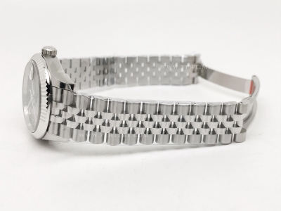 DateJust 278274 Midsize 31mm Jub Flt SS/SS B.Gry/Rm THB A2671