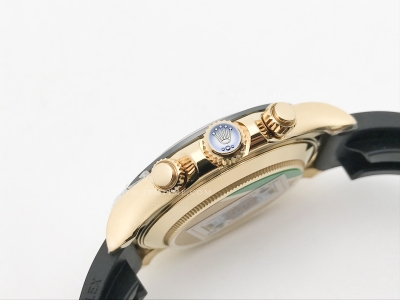 Daytona 116518 904L YG/RU Gold/Stk King SH4130