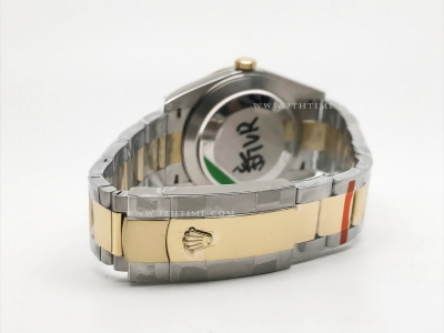 DJ2 41mm Oys Flt 904L YG/SS Blk/Dia GMF V2 VR3235