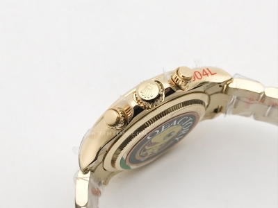 Daytona 126508 YG/YG Blk/Gold 904L QF V5 SH4131