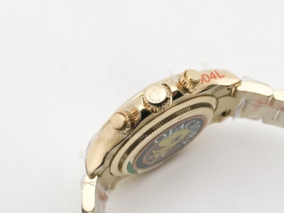 Daytona 126508 YG/YG Blk/Gold 904L QF V5 SH4131