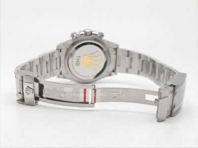 Daytona 126500LN SS/SS Wht/Stk 904L THB SH4131-2